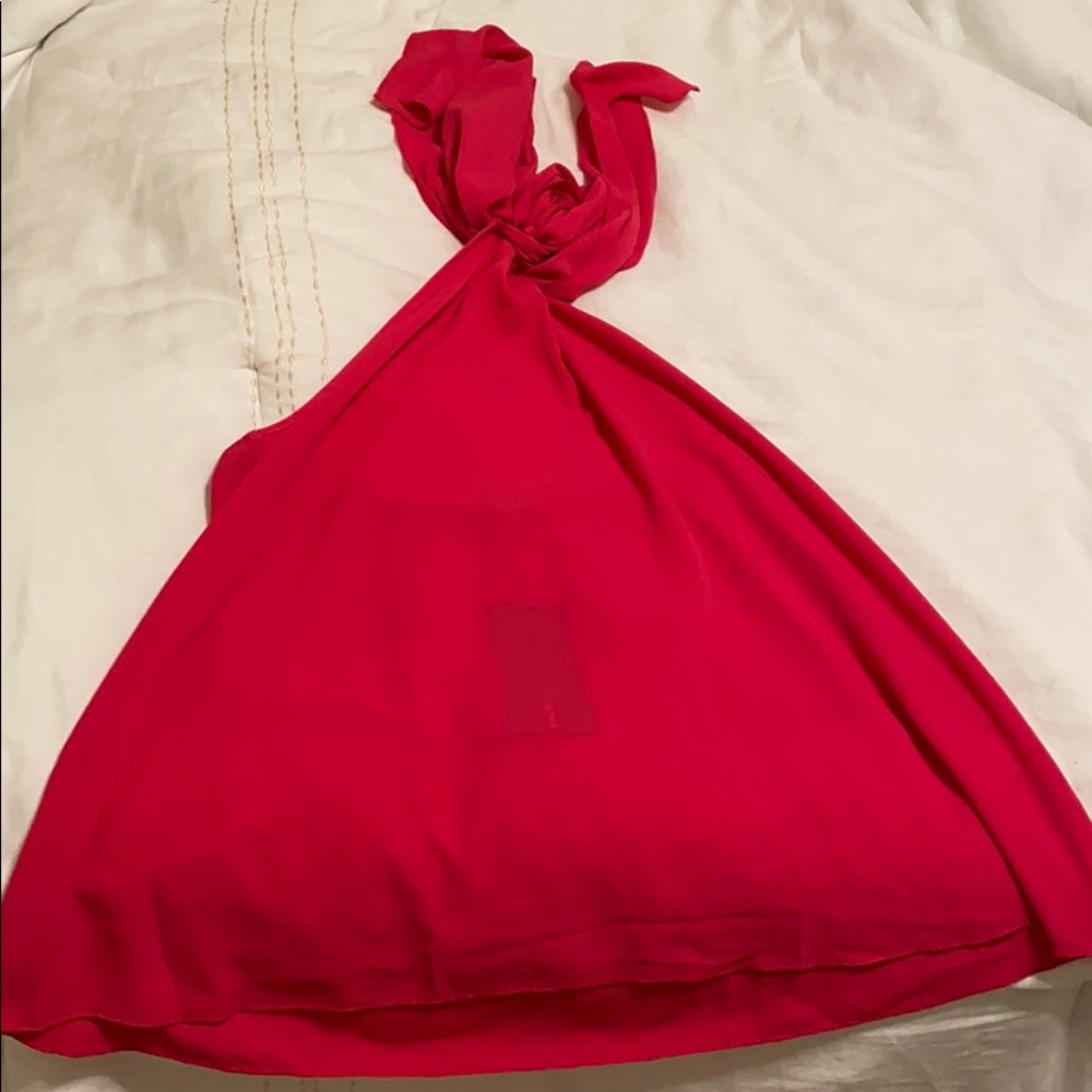 Fuchsia blouse